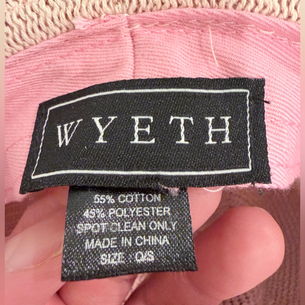 NWOT Wyeth by Todd Magill Dusty Pink Fedora - Picture 2 of 6